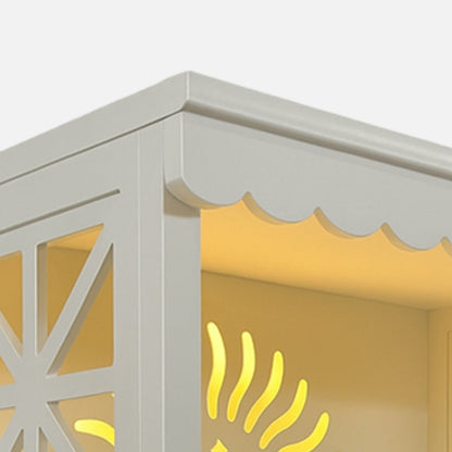 Girivasa Teak Wood Mandap (White) zoom image