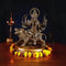 Goddess Durga Brass Idol lifestyle view
