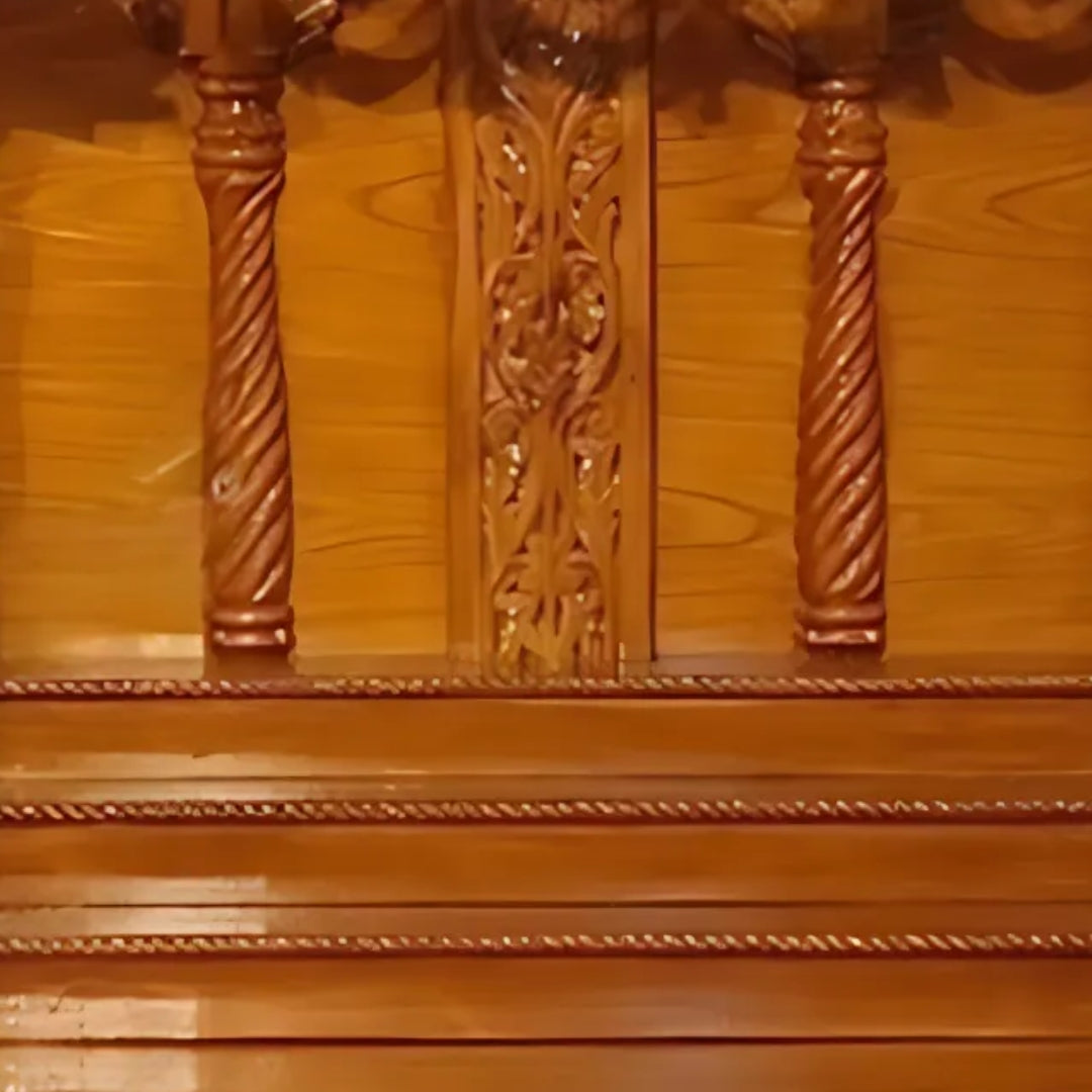 Govardhan Teak Wood Mandap (Teak) zoom view