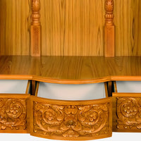 Govindaraja Teak Wood Mandap (Teak) drawers view
