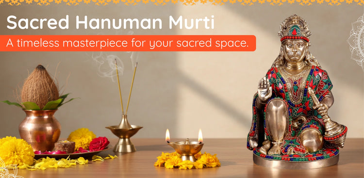 Hanuman Brass Idols BANNER 