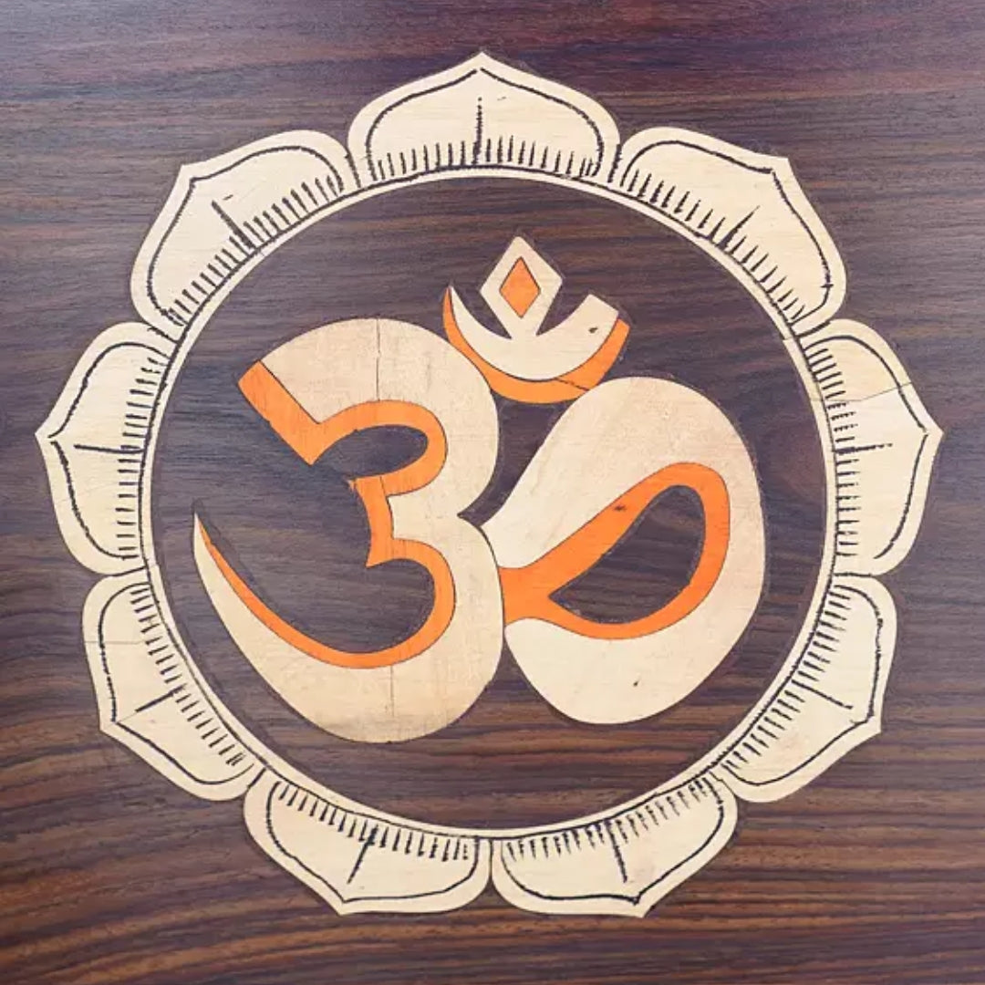 Haridarshan Teak Wood Mandap (Wenge) om Print  view 