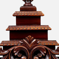 Hiranya Teak Wood Mandir (Brown) zoom  view 