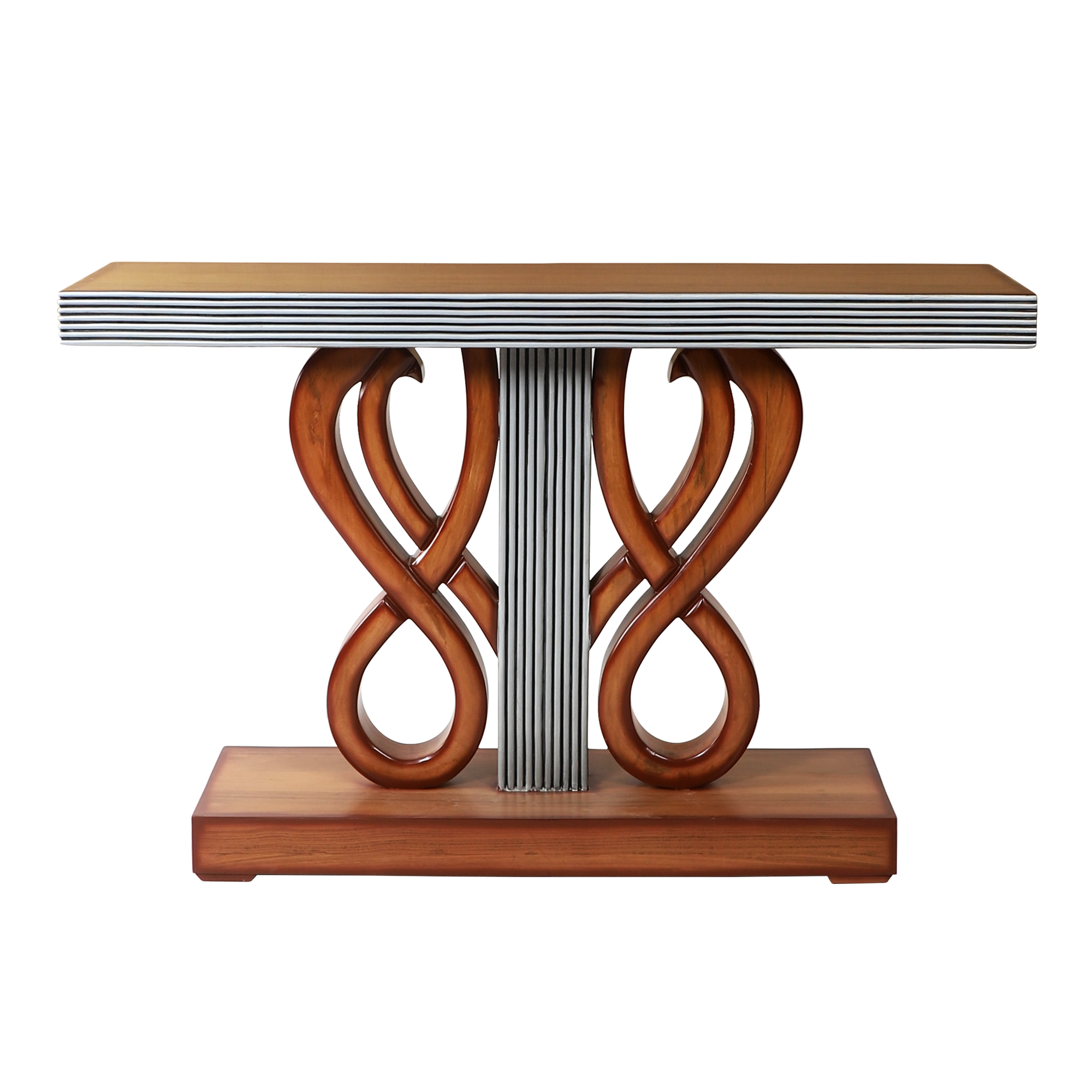 Eleganza Solid Wood Console Table