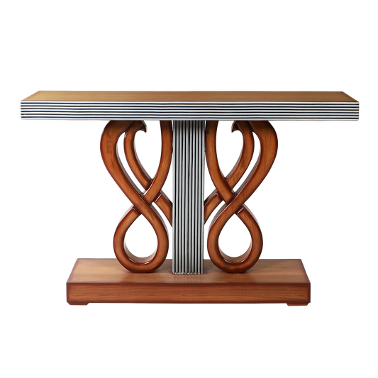 Eleganza Solid Wood Console Table