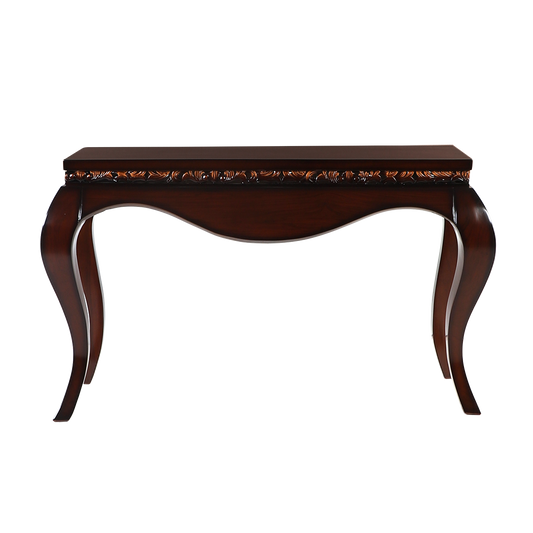 Cazalu Solid Wood Console Table (Brown)