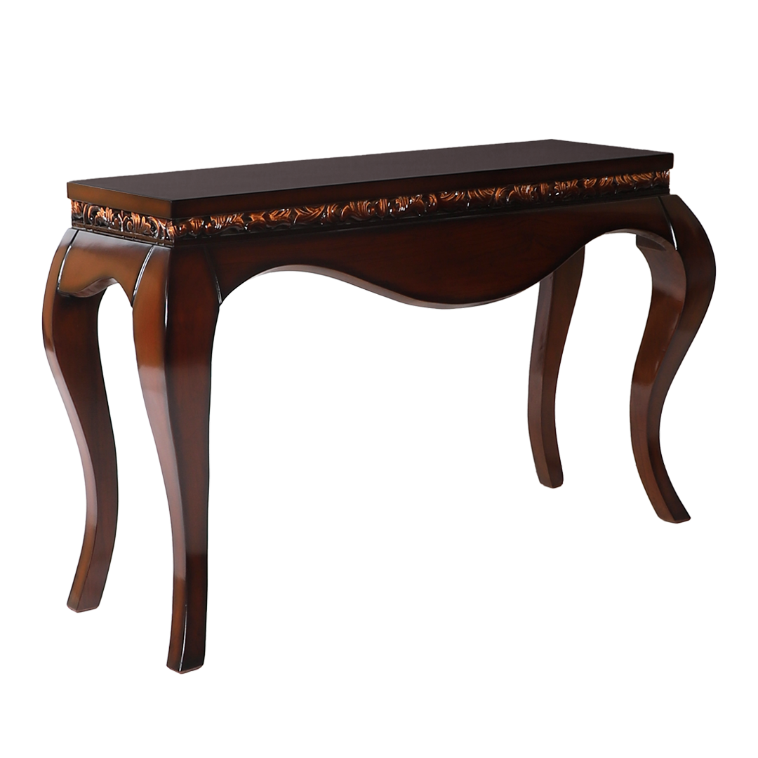 Cazalu Solid Wood Console Table (Brown)