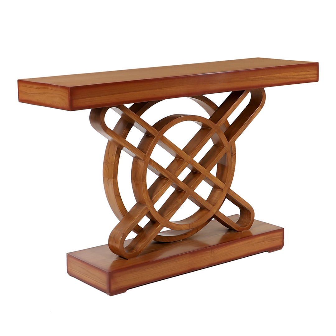 Sedin Solid Wood Console Table (Teak)