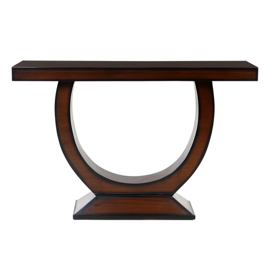 Nobilic Solid Teak Console Table (Brown)