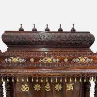 Jagadish Teak Wood Mandap (Teak) dome view 