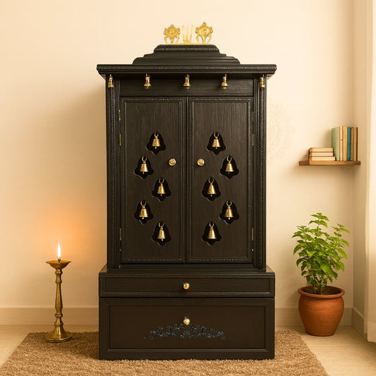 Kalyaan Teak Wood Mandap (Ebony) lifestyle view
