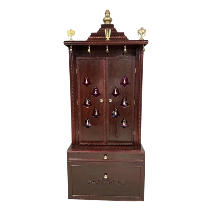 Kalyaan Teak Wood Mandap (Mahogany) front view