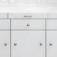 Kamalika Wooden Corian Mandir (White) drawers view 