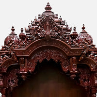 Kanchi Teak Wood Mandap (Cherry) dome 