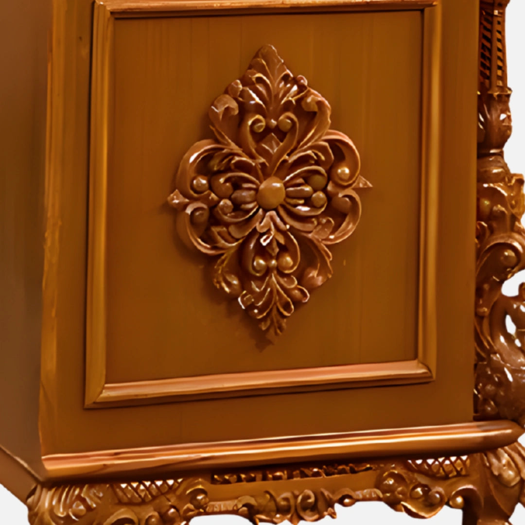 Kapali Teak Wood Mandap (Teak) design