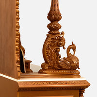 Kapali Teak Wood Mandap (Teak) pillar