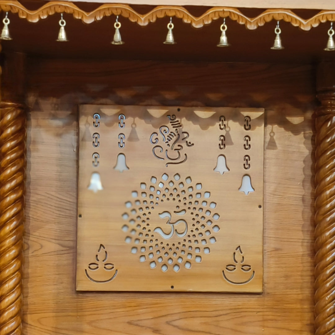 Karuna Teak Wood Mandap (Teak) close view image 