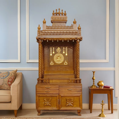 Karuna Teak Wood Mandap (Teak) lifestyle view 
