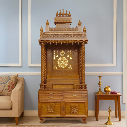 Karuna Teak Wood Mandap (Teak)