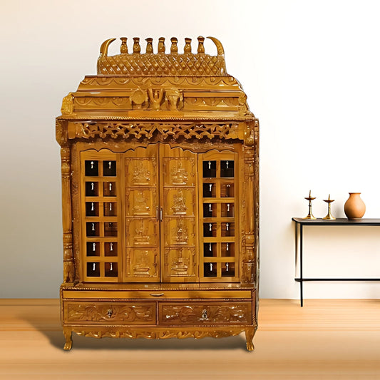 Kaveri Teak Wood Mandap (Teak) lifestyle view