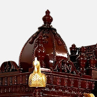 Kesar Teak Wood Mandap (Cherry) close view