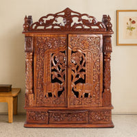 Keshava Teak Wood Mandir (Teak) lifestyle image 
