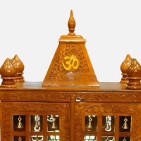  Krittika Teak Wood Mandir (Teak) zoom view