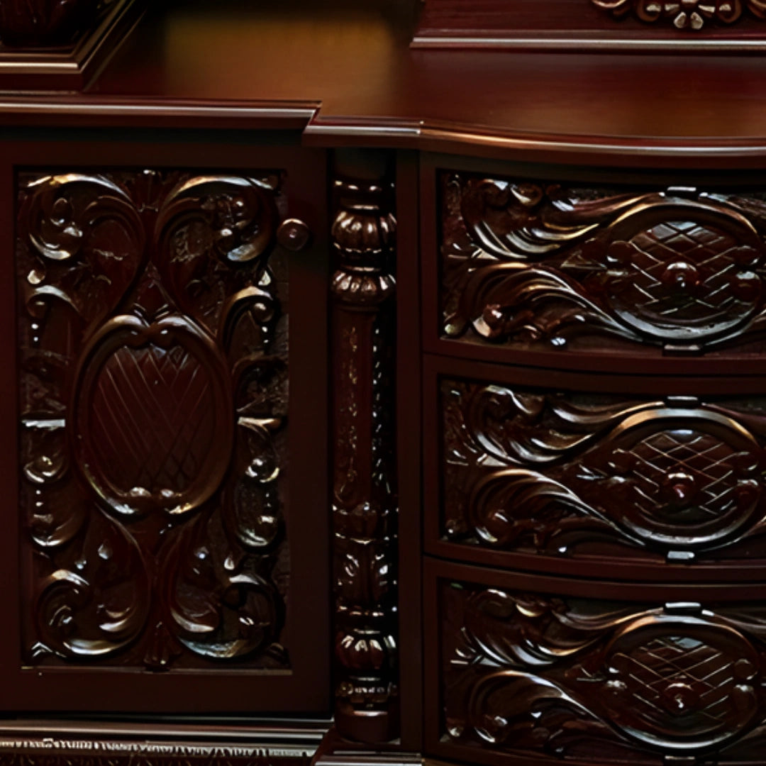 Kutralam Teak Wood Mandap (Cherry) design