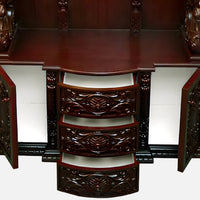 Kutralam Teak Wood Mandap (Cherry) storage
