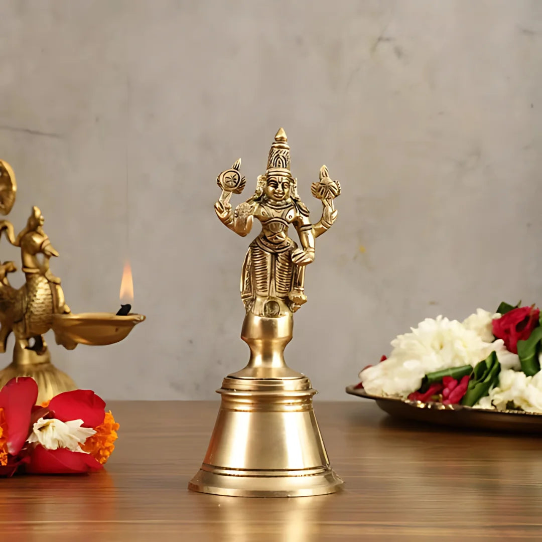 Lakshmi Brass Bell lifestyle view