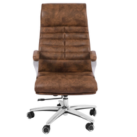 Lavesso Swivel Office Executive Chair (Brown) 