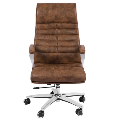 Lavesso Swivel Office Executive Chair (Brown) 
