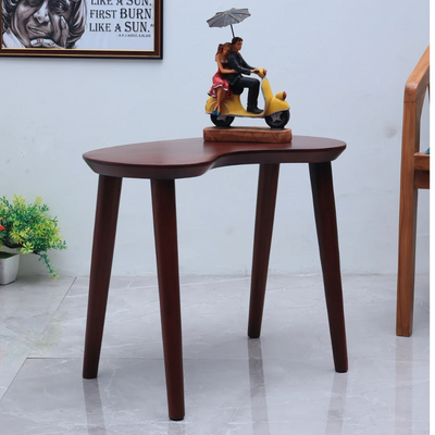 Luna Teak Wood Coffee Table (Brown)