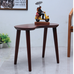 Luna Teak Wood Coffee Table (Brown)