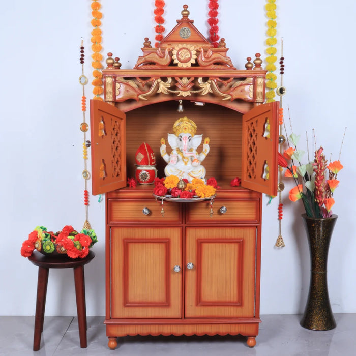 Vedashraya Pooja Mandap with Door