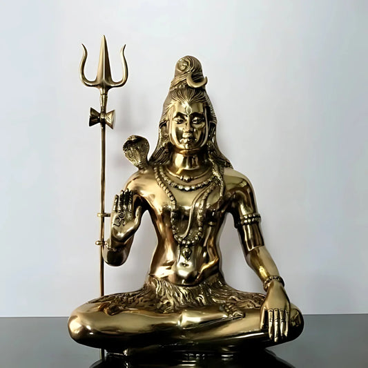 Lord Shiva Brass Idol 4 lifestyle view