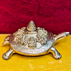 Kurma Tortoise Brass Idol