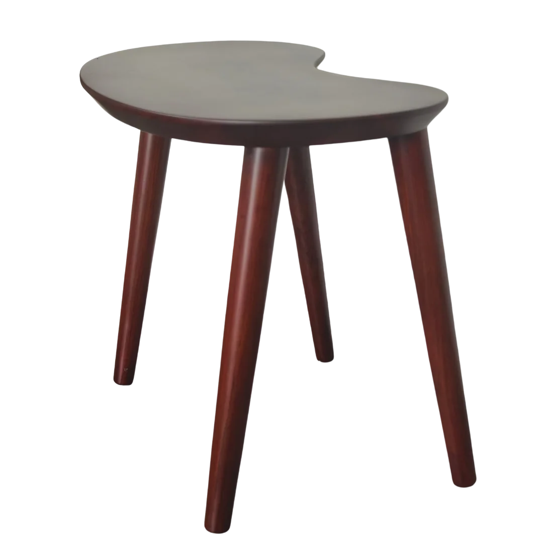 Luna Teak Wood Coffee Table side view