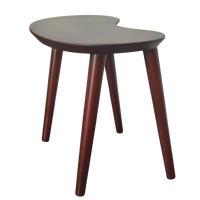 Luna Teak Wood Coffee Table side view