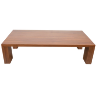 Lustre Teak Wood Centre Table Front view