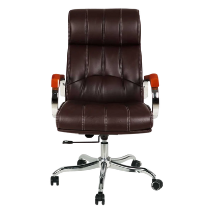Luxurin High Back Office Executive Chair (Brown)