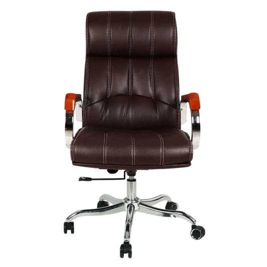 Luxurin High Back Office Executive Chair (Brown)