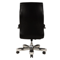 Mafiant Big & Tall High Back Office Executive Chair (Black) Back view