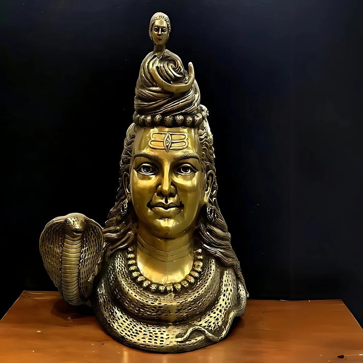 Mahadeva Brass Idol - 6