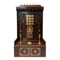 Mahodaya Teak Wood Mandap (Brown) front view