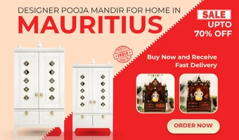 Mandir for Home in Mauritius lifestyel view 