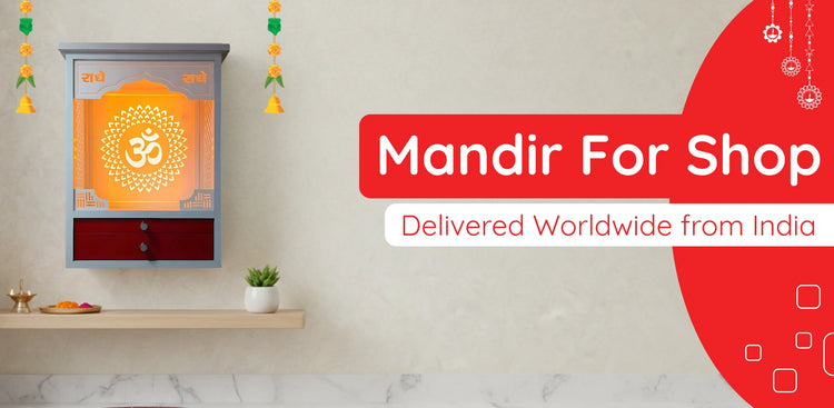 Mandir for Shop collection 