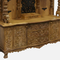 Mangalagiri Teak Wood Mandap (Teak) down drawers