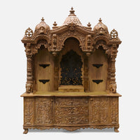 Mangalagiri Teak Wood Mandap (Teak) front view