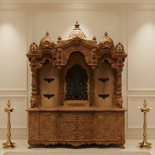 Mangalagiri Teak Wood Mandap (Teak) lifestyle view 